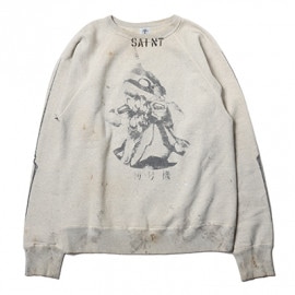 EVA-01 RAGLAN SWEAT SHIRT by ©SAINT Mxxxxxx