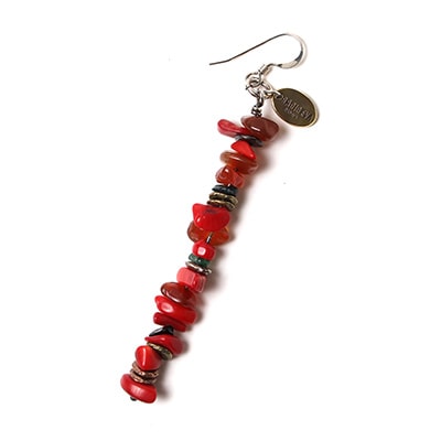 Pebble ＆ Metal Chip's Pierce (VIVIFY) (レッド(アスカ))