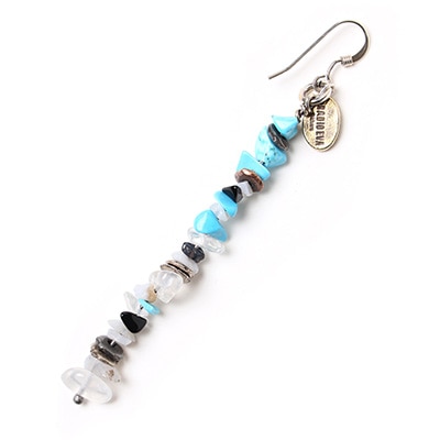 Pebble ＆ Metal Chip's Pierce (VIVIFY) (ホワイト(レイ))