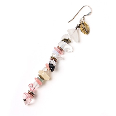 Pebble ＆ Metal Chip's Pierce (VIVIFY) (ピンク(マリ))