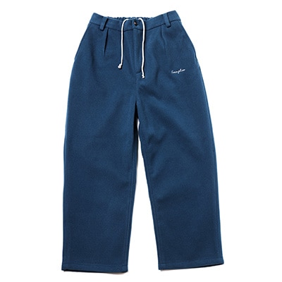 RADIO EVA Tapered Wide Pants (CHARCOAL BLUE)