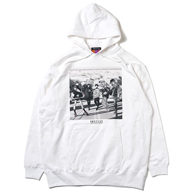 RADIO EVA Illustration Parka α(Mai Yoneyama) (WHITE(MONO))