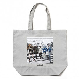RADIO EVA Illustration Tote Bag (Mai Yoneyama) (LIGHT GRAY(COLOR))