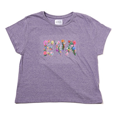 EVA Jewel & Flower T-Shirt (PURPLE)