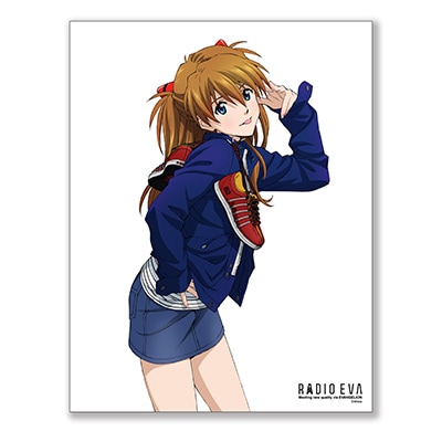 エヴァ Canvas Art(RADIO EVA)キャンバスアート アスカ 2 受注生産品】RADIO EVA 397 EVA Canvas Art （illustration）