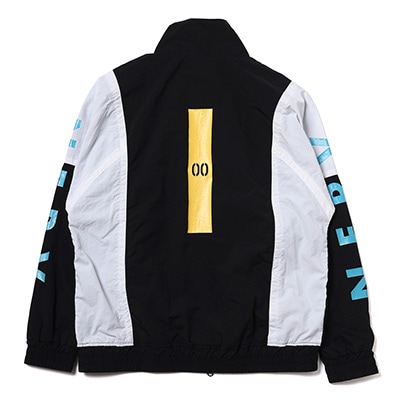 EVANGELION SWITCHING NYLON JACKET (BLACK×BLUE×YELLOW(00))