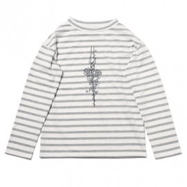 Longinus Rose Long Sleeve T-Shirt (BORDER(MONO))