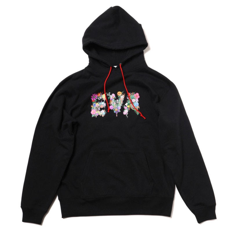 EVA Jewel & Flower Parka (BLACK)