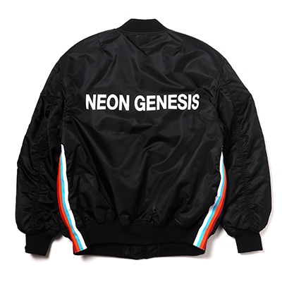 Rebuild of Evangelion MA-1 JACKET (BLACK)