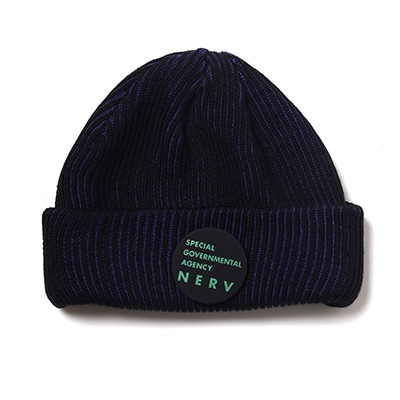 EVA-01 Rib Knit Cap (PURPLE)