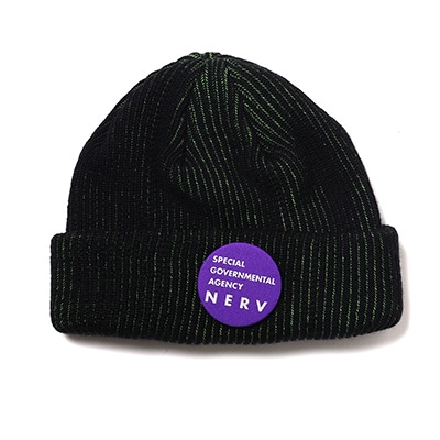 EVA-01 Rib Knit Cap (GREEN)