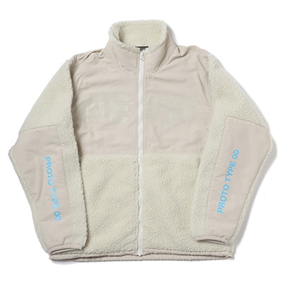 EVANGELION BOA JACKET β (NATURAL(EVA-00))