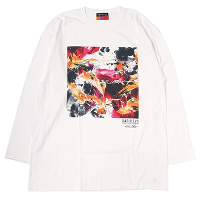 EVANGELION Painting Cutsew by Cigarette-burns (WHITE(EVA-02))