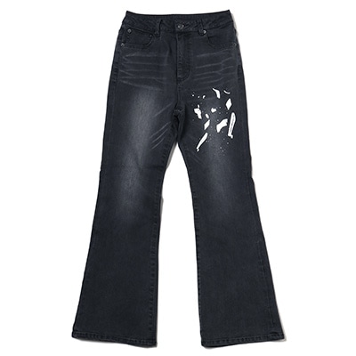 YAMIYO FLARE DENIM (GRAY)