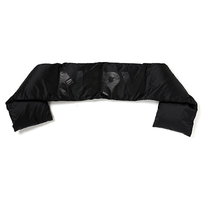 NERV PUFF MUFFLER (BLACK×BLACK)  RADIO EVA LIMITED