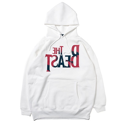 THE BEAST “G” Parka (ホワイト×レッド)