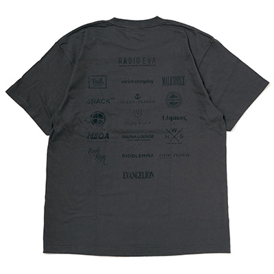 RADIO EVA FIFTEEN COLORS T-Shirt (CHARCOAL)