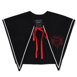 Sailor collar by MALICIOUS.X (BLACK(WHITERED))