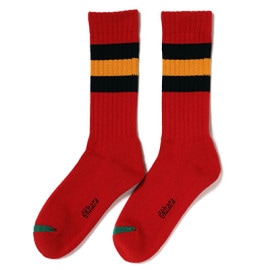 NEW SKATER SOCKS by ching&co. (RED())