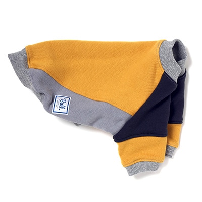 スイッチング クルーネック by Bull.tokyo (YELLOW(EVA-00))