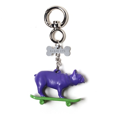 スケボー BUHI キーホルダー by Bull.tokyo (PURPLE(EVA-01))