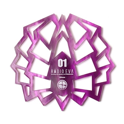 EVANGELION coaster by solworks (EVA-01 MODEL)