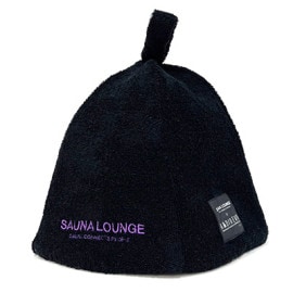 SAUNA HAT by SAUNA LOUNGE (BLACK)