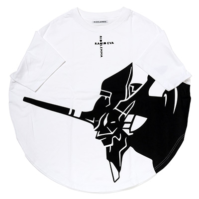 Circle T-shirt by RIDDLEMMA (WHITE(EVA-01 MODEL))