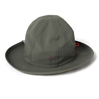 Cross Nylon Hat by RIDDLEMMA (KHAKI(EVA-02 MODEL))
