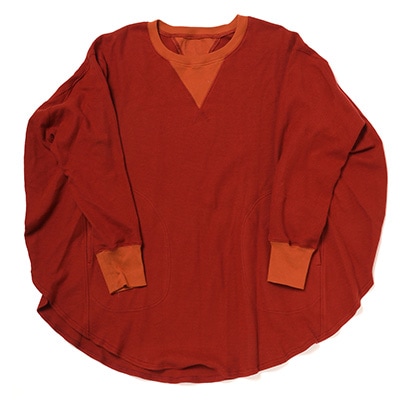 円環 cut & sewn long sleeve by 01u10 (RED(ASUKA))