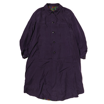 円環 digital camouflage jacquard reversible coat by 01u10 (PURPLE(初号機))