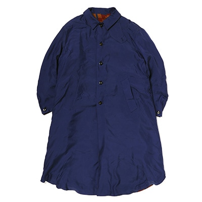 円環 digital camouflage jacquard reversible coat by 01u10 (NAVY BLUE(Mark.06))