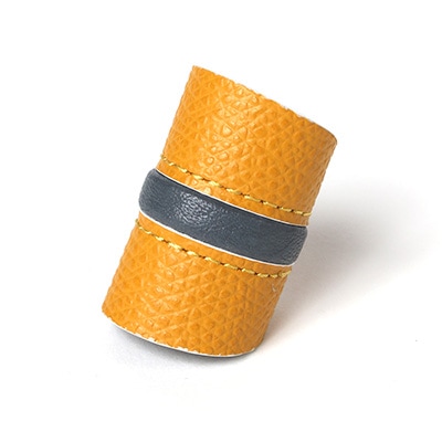 leather scarf ring by 01u10 (零号機)