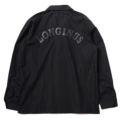 Longinus OPEN NECKED SHIRTS (BLACK)