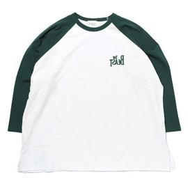 THE BEAST Embroidery Raglan Cutsew (GREEN)