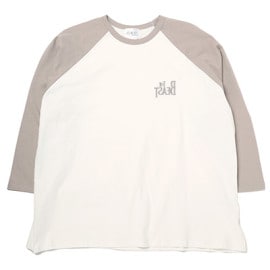 THE BEAST Embroidery Raglan Cutsew (BEIGE)