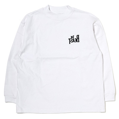 THE BEAST Mockneck Cutsew (WHITE)