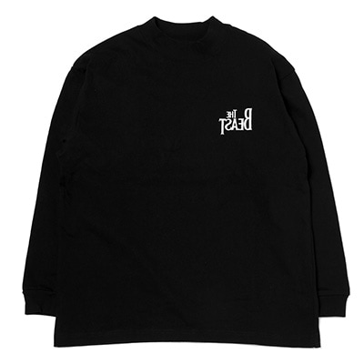 THE BEAST Mockneck Cutsew (BLACK)