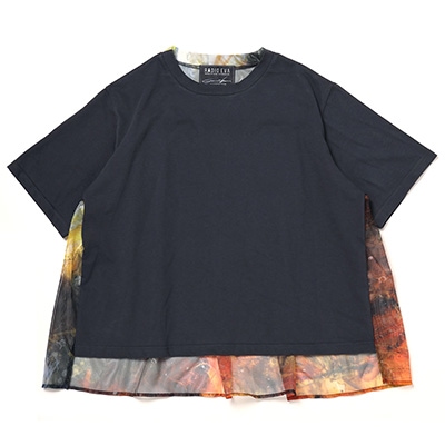 EVANGELION Graffiti Sheer Shirt by Cigarette-burns (GRAY(EVA-00))