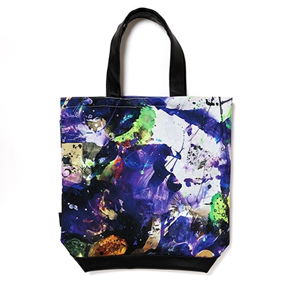 EVANGELION Graffiti Tote Bag by Cigarette-burns (PURPLE(EVA-01))