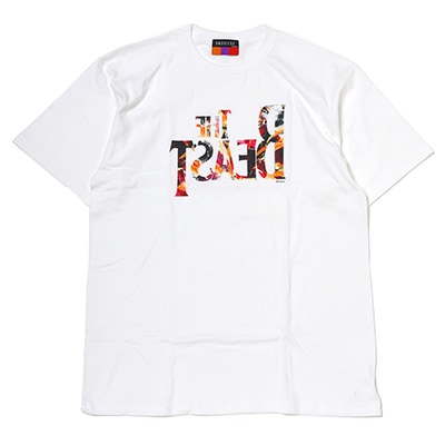 THE BEAST Graffiti T-Shirt by Cigarette-burns (WHITE(EVA-02))