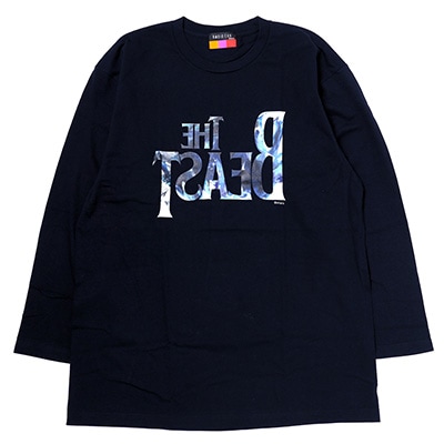 THE BEAST Graffiti Cutsew by Cigarette-burns (NAVY(Mark.06))