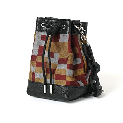 digital camouflage jacquard 巾着 by 01u10 (2号機)