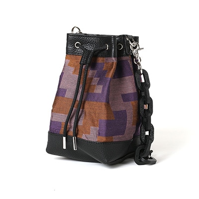 digital camouflage jacquard 巾着 by 01u10 (8号機)