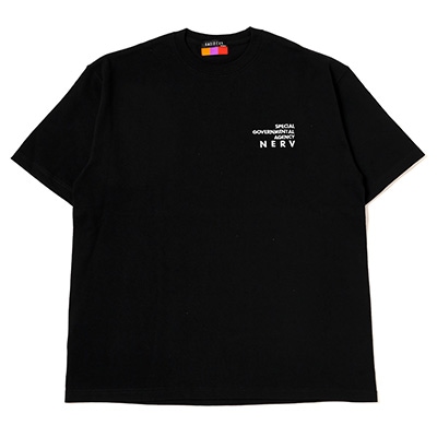 NERV Embroidery T-Shirt (BLACK)