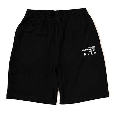NERV Embroidery Easy Shorts (BLACK)
