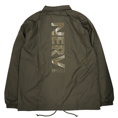NERV COACH JACKET (SEAL BROWN)