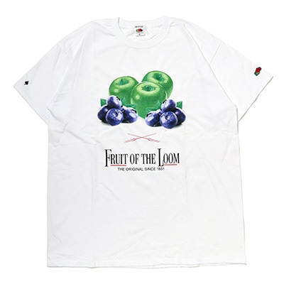EVANGELION Fruit T-Shirt by FRUIT OF THE LOOM (WHITE)