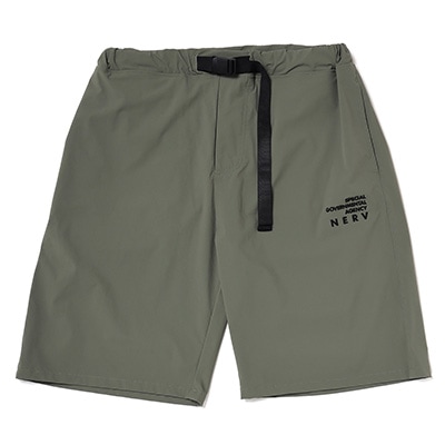 NERV Embroidery Cordura Easy Shorts (OLIVE)