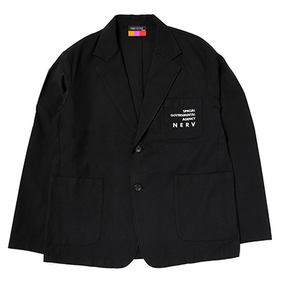 NERV Embroidery Tailored Jacket (BLACK)